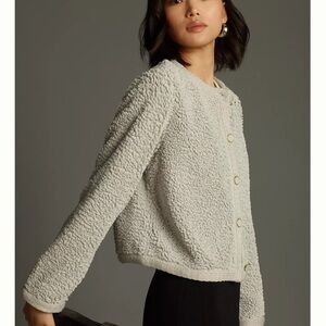 Sanctuary Cozy Fleece Cardigan Sweater